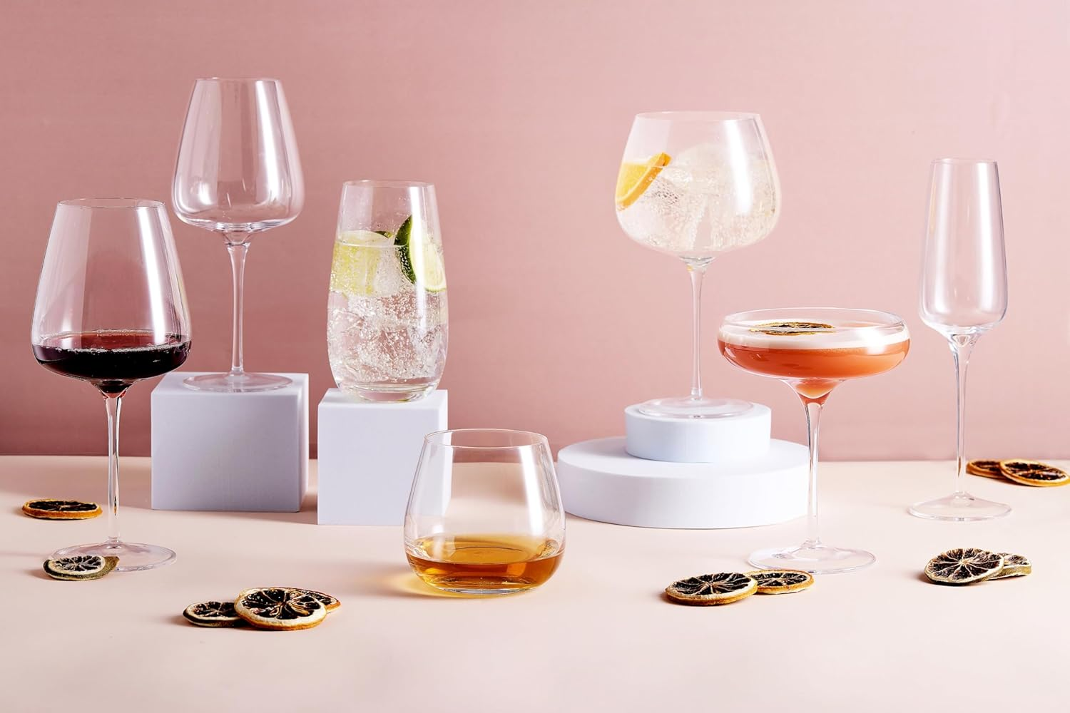 Anton Studio Designs Juno Handcrafted Contemporary Champagne Flutes, 250 Ml, Clear, Set of 2, Perfect for Weddings image number 6