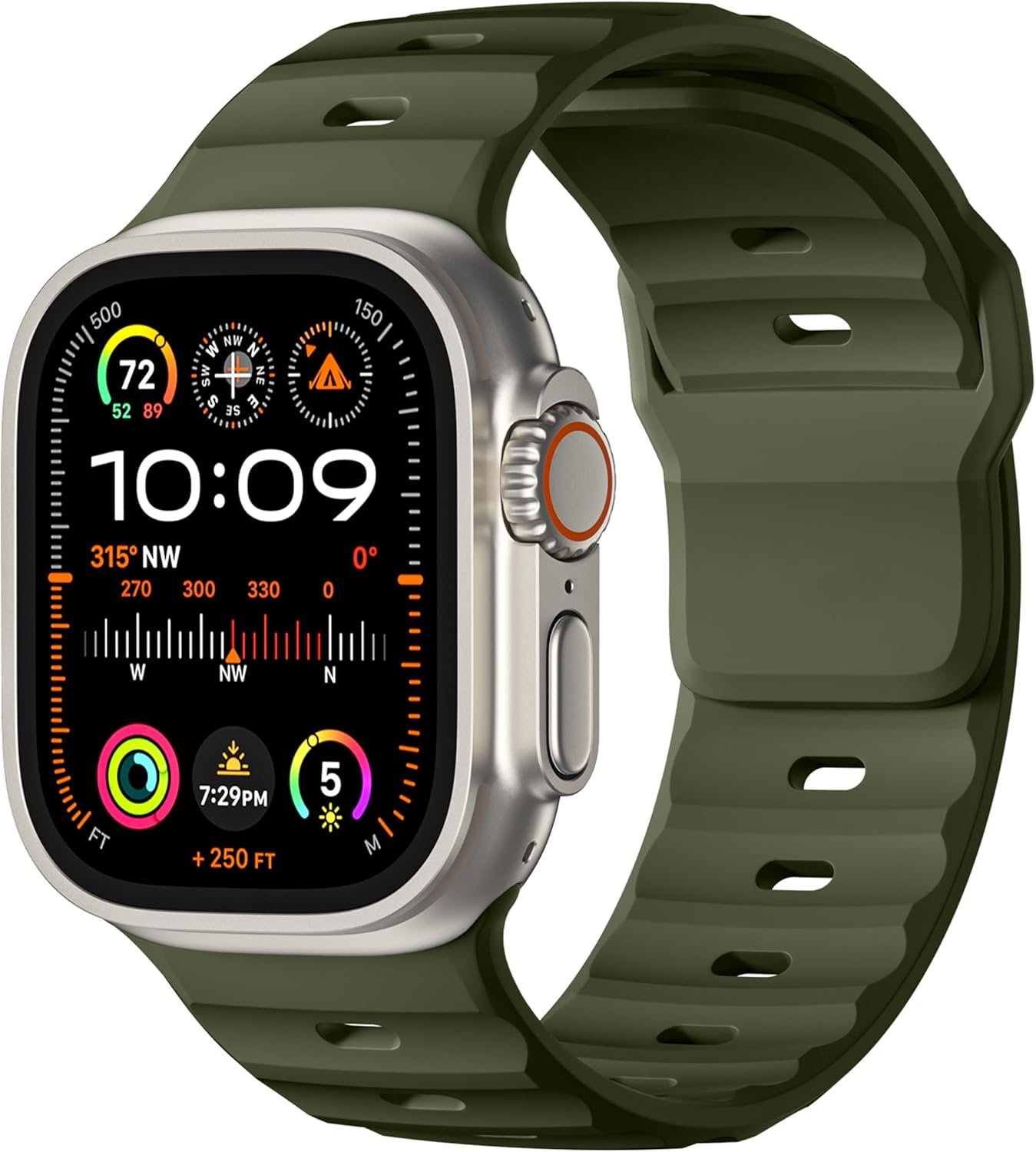 WJK Compatible with Apple Watch Band 42Mm 44Mm 45Mm 46Mm 49Mm Women Men, Soft Silicone Sport Waterproof Replacement Wristband for Iwatch Series 11 10 9 8 7 6 5 4 3 2 1 SE Ultra/Ultra 2 3, Multi Colors