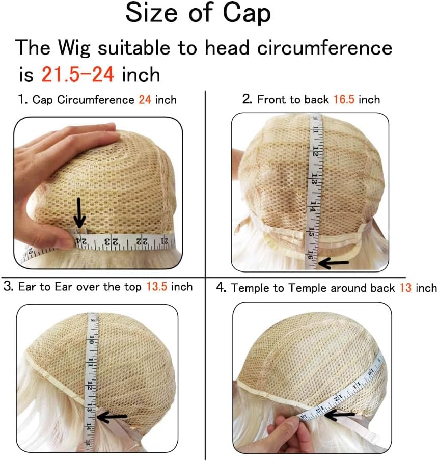 Rise World Wig Cool Mens Boys Short 25Cm Straight Blonde Hair Wigs Party Heat Resistant Cosplay Wig image number 1