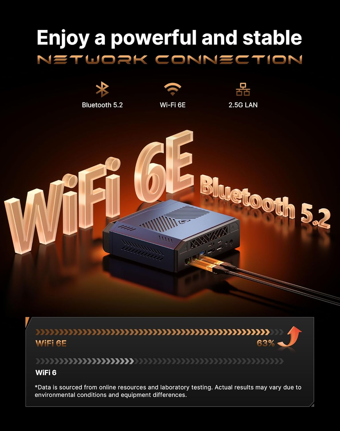 BOSGAME M6 AI Mini PC with AMD Ryzen AI 9 HX 370 (12C/24T 80 Tops) | Radeon 890M, 32GB DDR5 RAM 1TB Nvme SSD, Windows 11 Pro/Wifi 6E/BT 5.4/8K Qual Display (HDMI 2.1/USB4/DP1.4)/2.5G Dual LAN image number 1