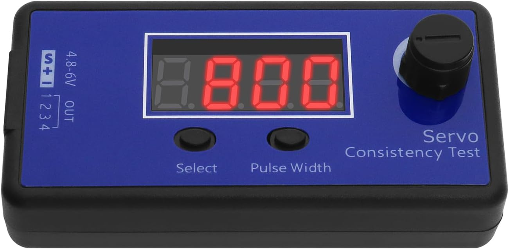 VGOL Digital Servo Tester High Accuracy RC Digital Servo Tester ESC Consistency Tester for RC Car Model Airplane Model and Ship Model Steering Gear image number 5