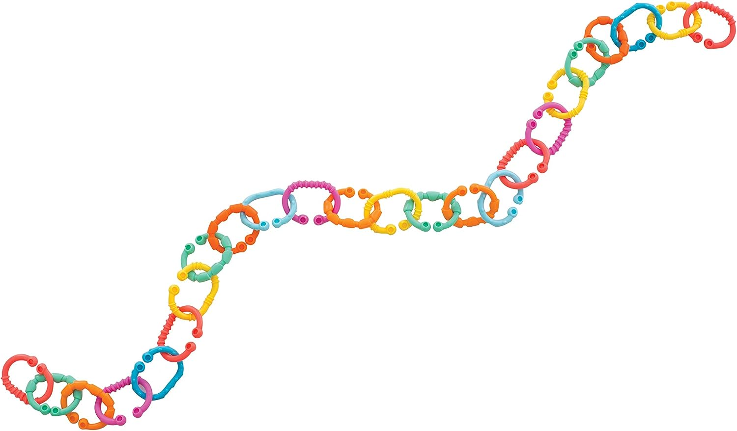 Playgro 24-Piece Loopy Links Nesting Toy Set image number 3