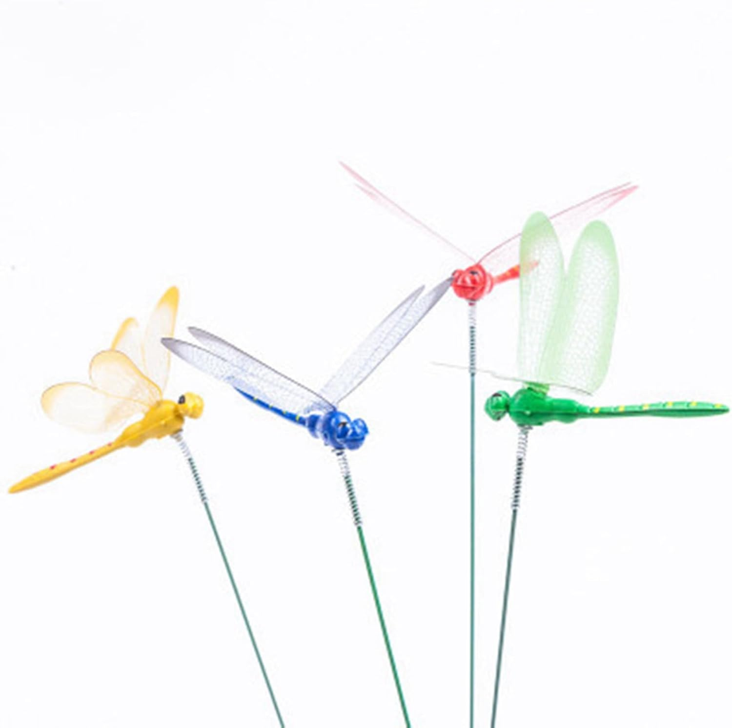 36Pcs Artificial Dragonfly Butterflies Garden Decoration Outdoor Simulation Dragonfly Stakes Yard Plant Lawn Decor Stick image number 2