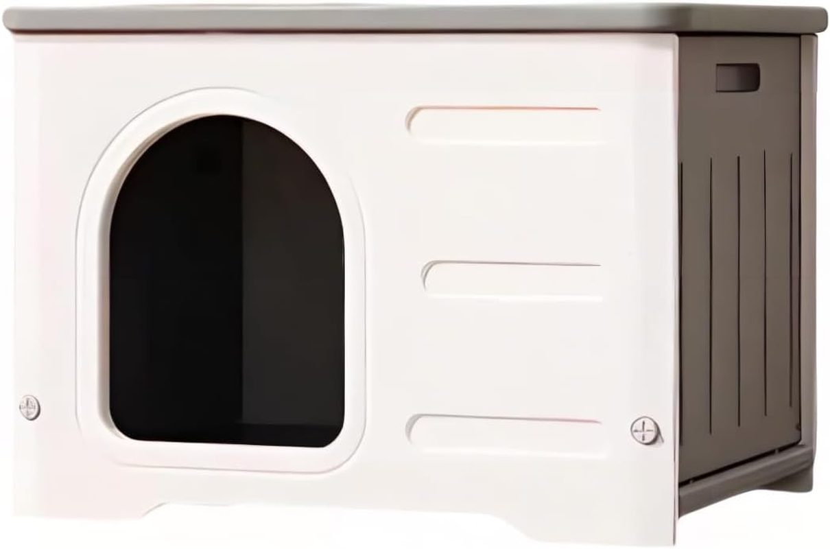 Pet Shack HDPE Weather Proof Indoor Outdoor Pet House for Cats image number 3