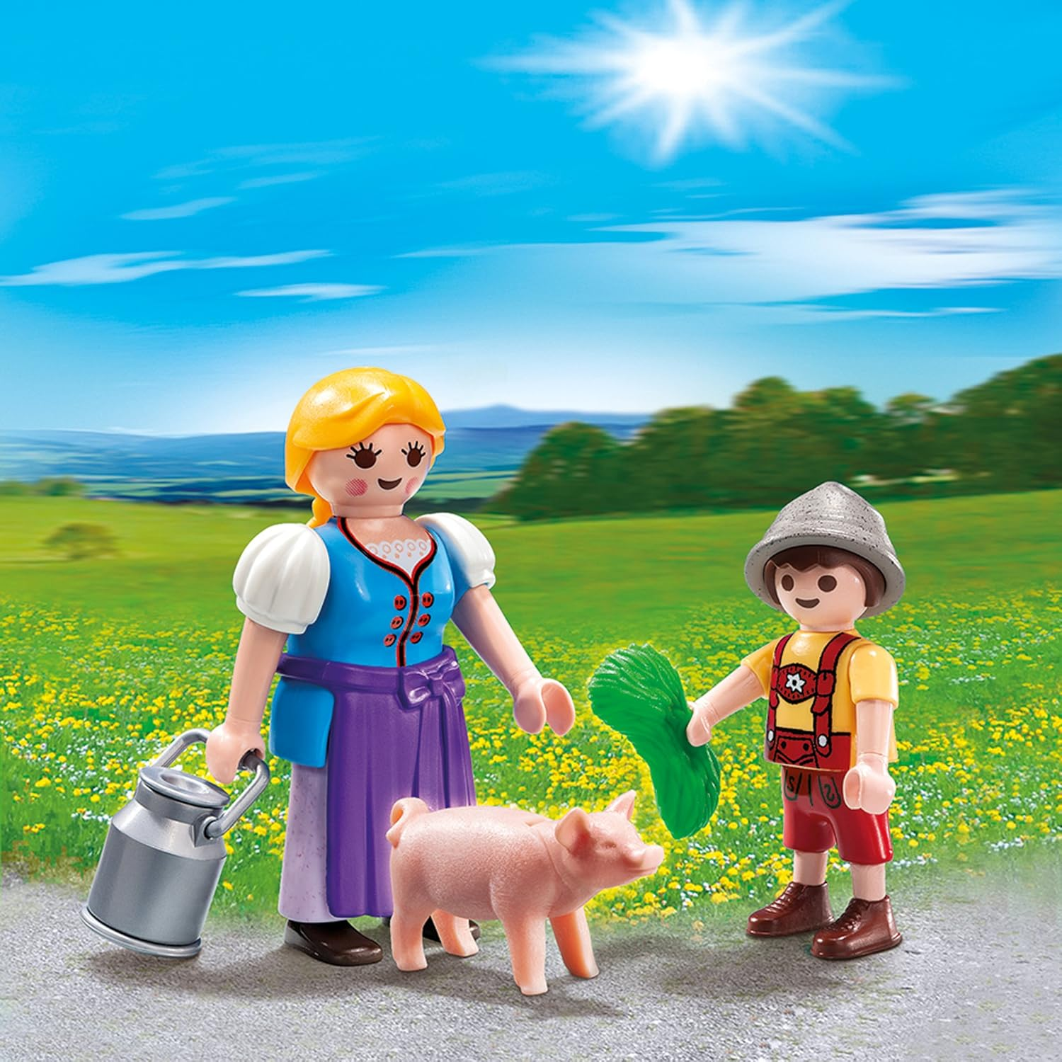 PLAYMOBIL Country Woman & Boy Duo Pack