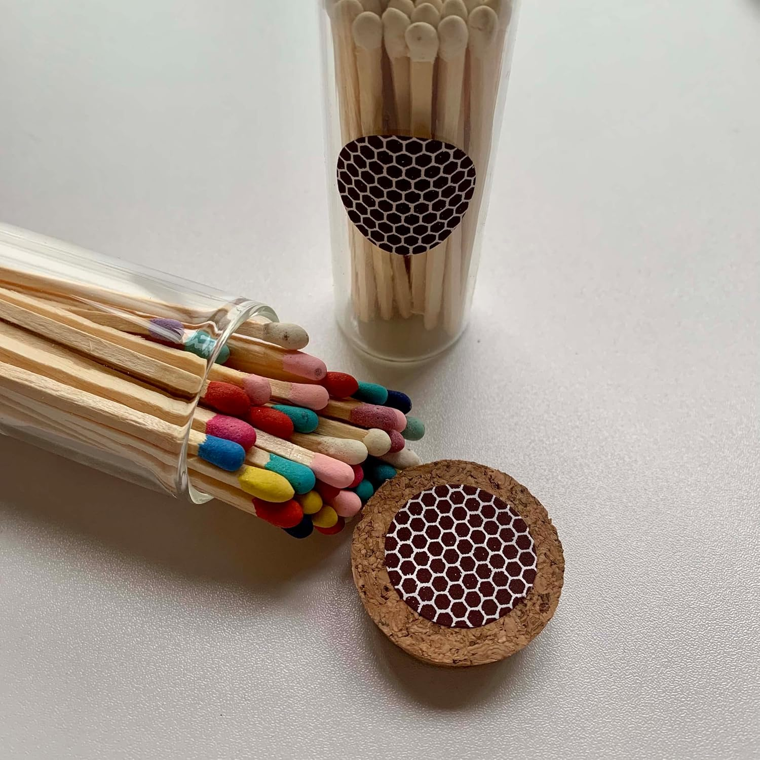 Match Striker Paper with Self-Adhesive Honeycomb Pattern 1 Inch Circle 20 PCS (25Mm Circle) image number 6