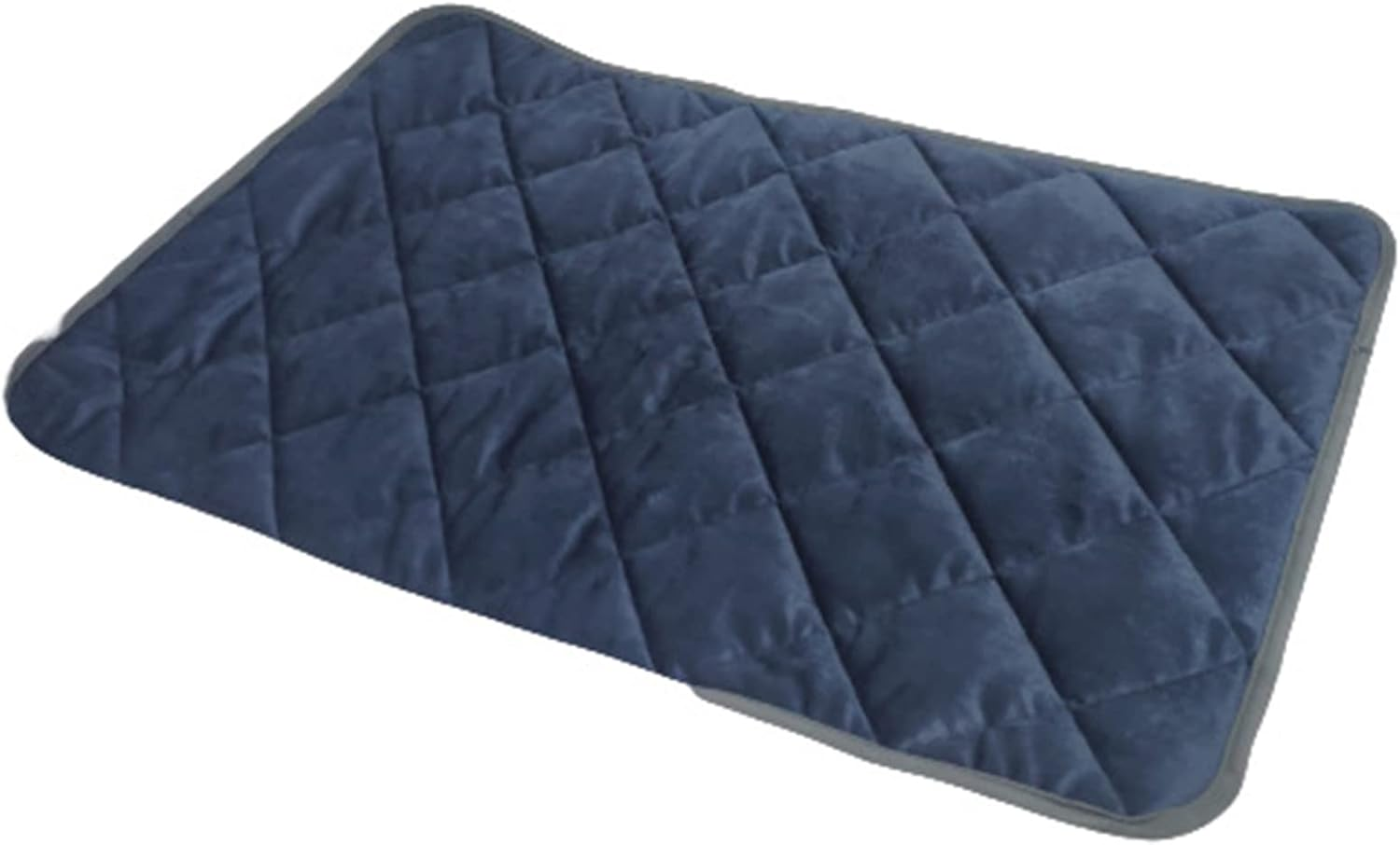 Self Heating Pad for Pets, Heating Pad Indoor for Dog, Cat, Waterproof Soft Heated Blanket, Warmer Floor Mat Animal Bed, Easy to Clean and Safe,Navy,Xl image number 5