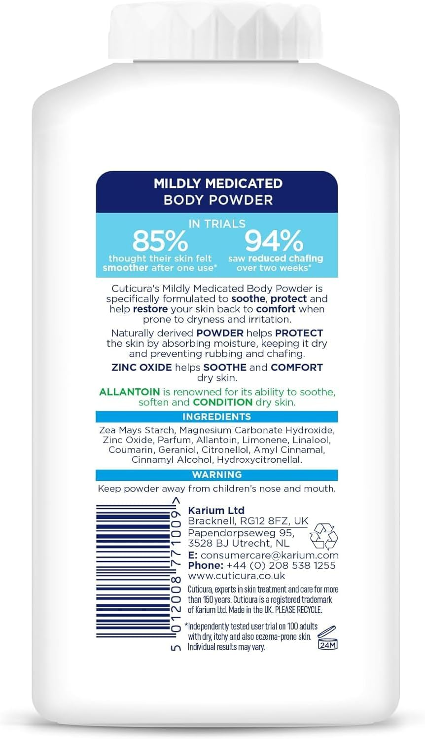 (150 G) - Cuticura Mildly Medicated Talc 150G image number 1