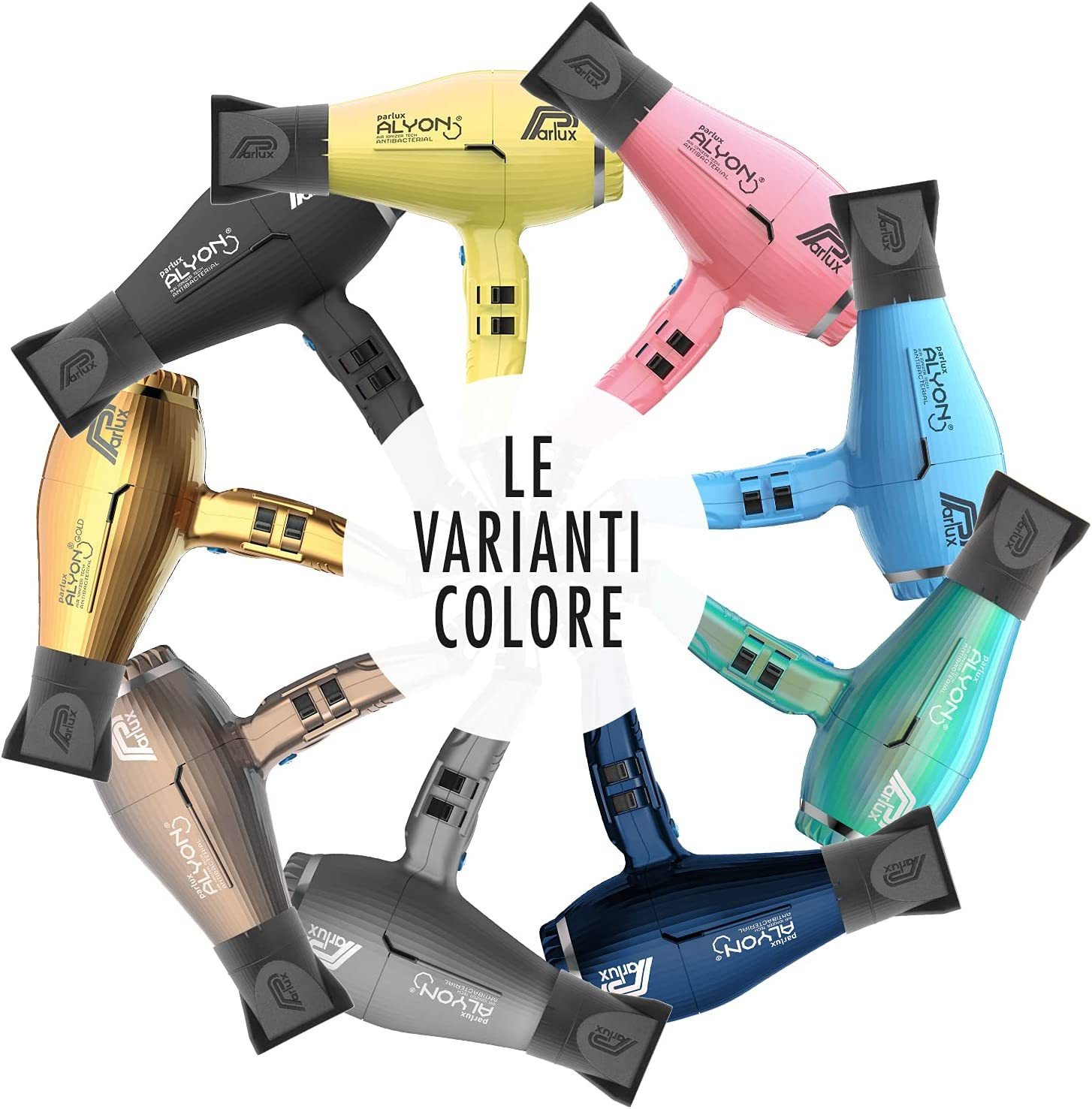 PARLUX Alyon Air Ionizer Tech Hair Dryer 2250W - Gold image number 1