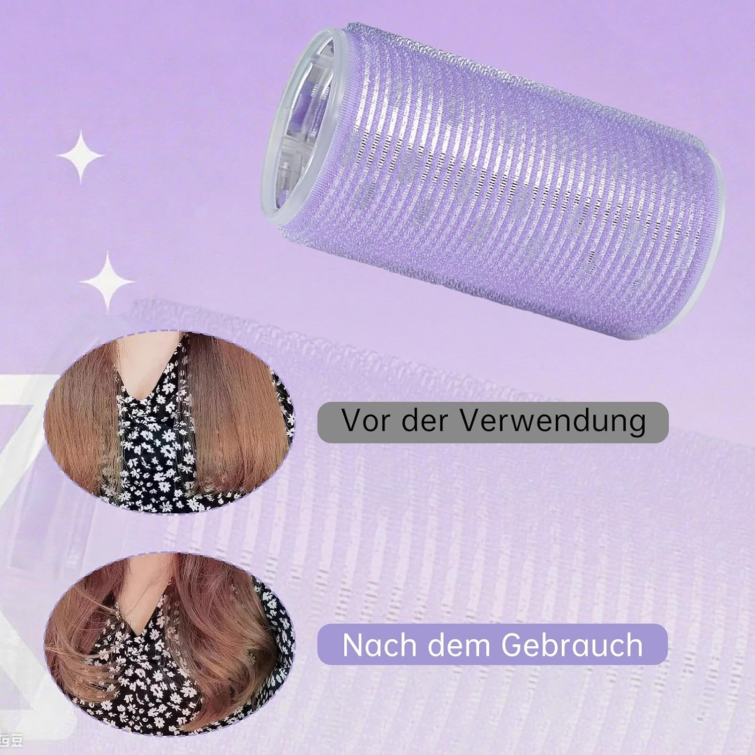 Bangs Curling Iron Simple Hand Curl 50Mm (2 Sets) Hand Curling Iron Simple Thick Korean Style Extra Large Simple Curling Hook Aluminum Core Fashion Small Face Fluffy image number 5