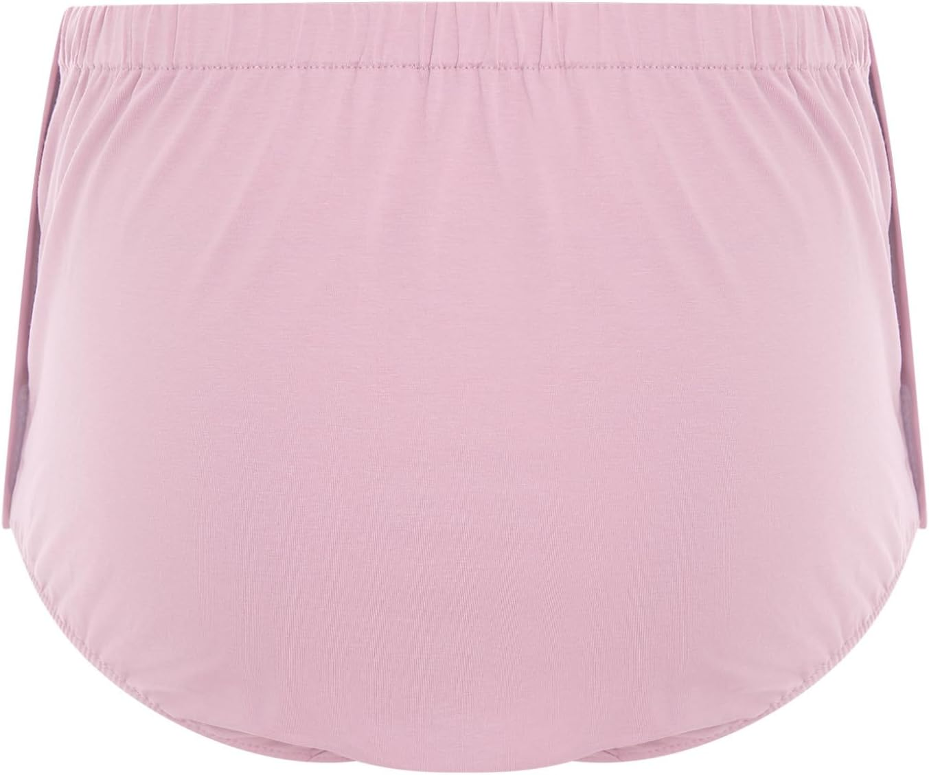 Yeahdor Uwomen Men Adult Unisex Elastic Waistband Underwear Reusable Incontinence Underpants Tear Away Shorts image number 5