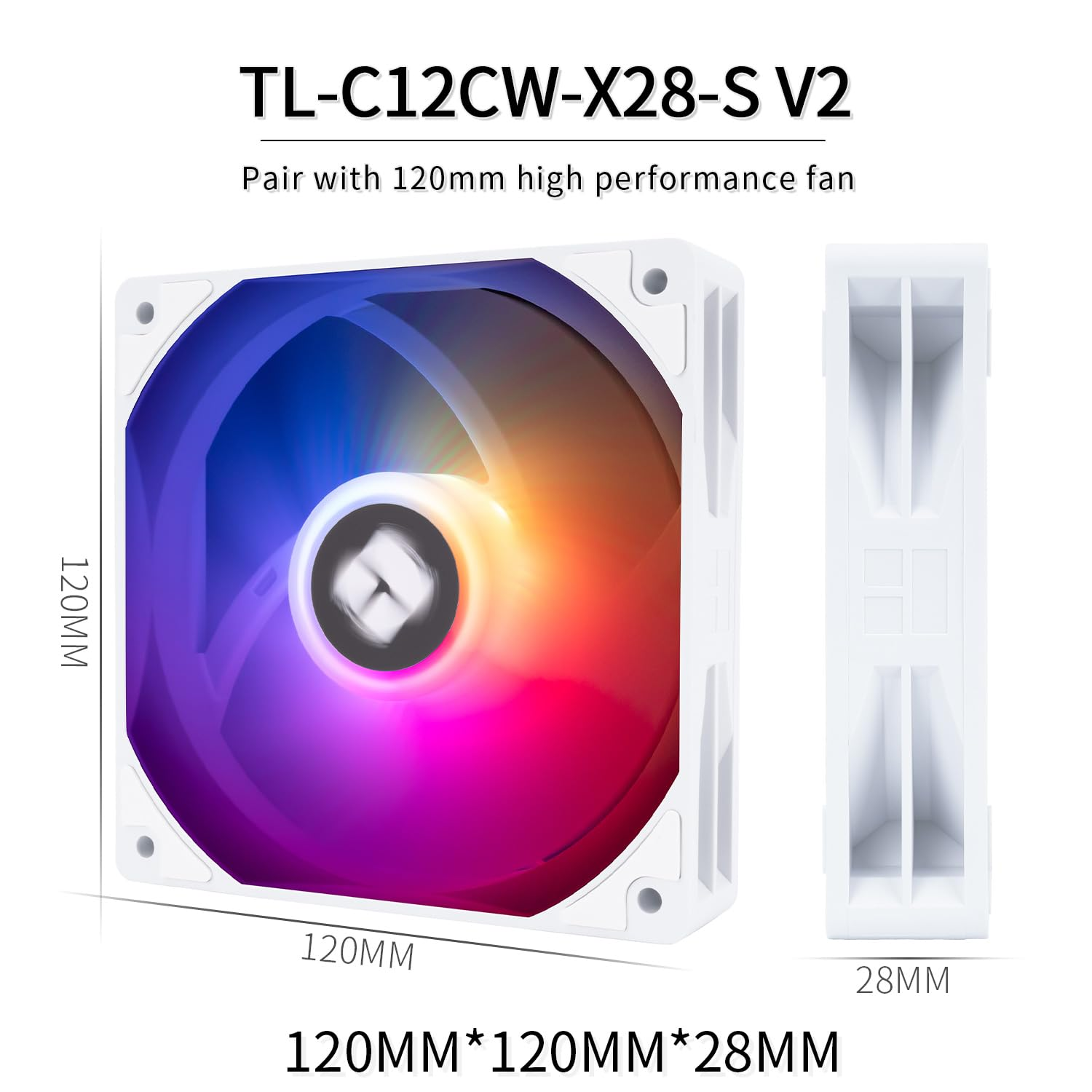 Thermalright Peerless Assassin 120 Digital ARGB White CPU Cooler, Double 120Mm PWM Fans with 1850RPM Speed, Support Intel Lga1700/1851/115X,Amd:Am4/Am5,Computer CPU Cooling,Digital Screen Top Cover image number 5