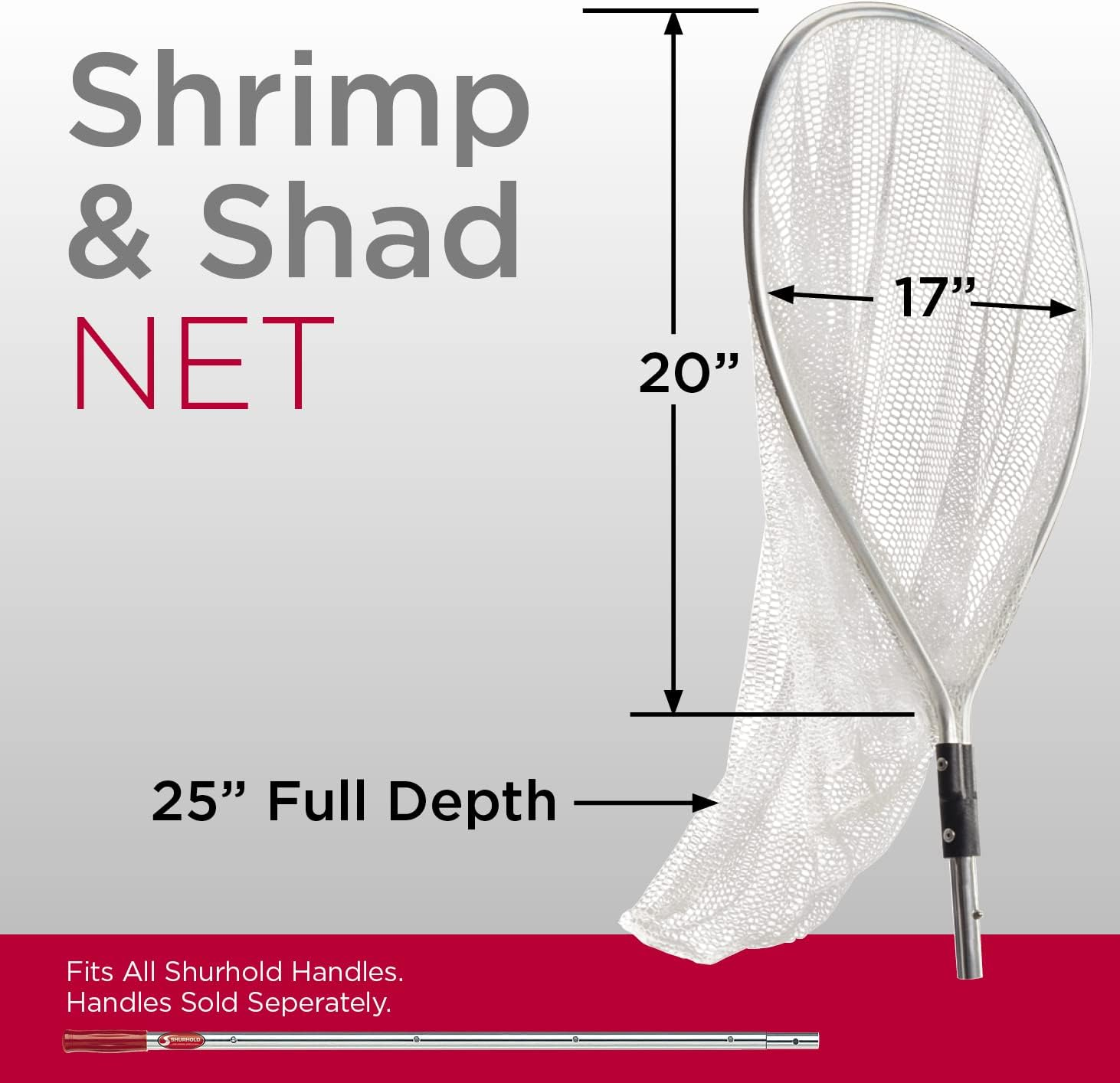 Shurhold Pear Shape Shrimp and Shad Dip Net image number 2