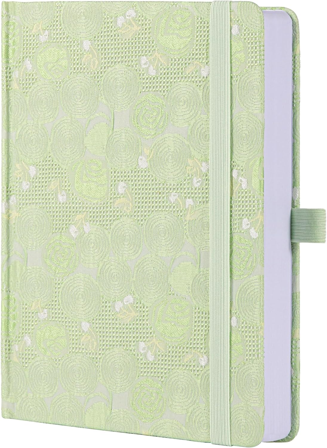 TIEFOSSI Lined Journals for Writing Aesthetic Floral Notebook, College Ruled Notebook A5 Hardcover Notebooks for Women & Girls, 100GSM 316 Numbered Pages, Travel, Business, Work, Office, School Taking