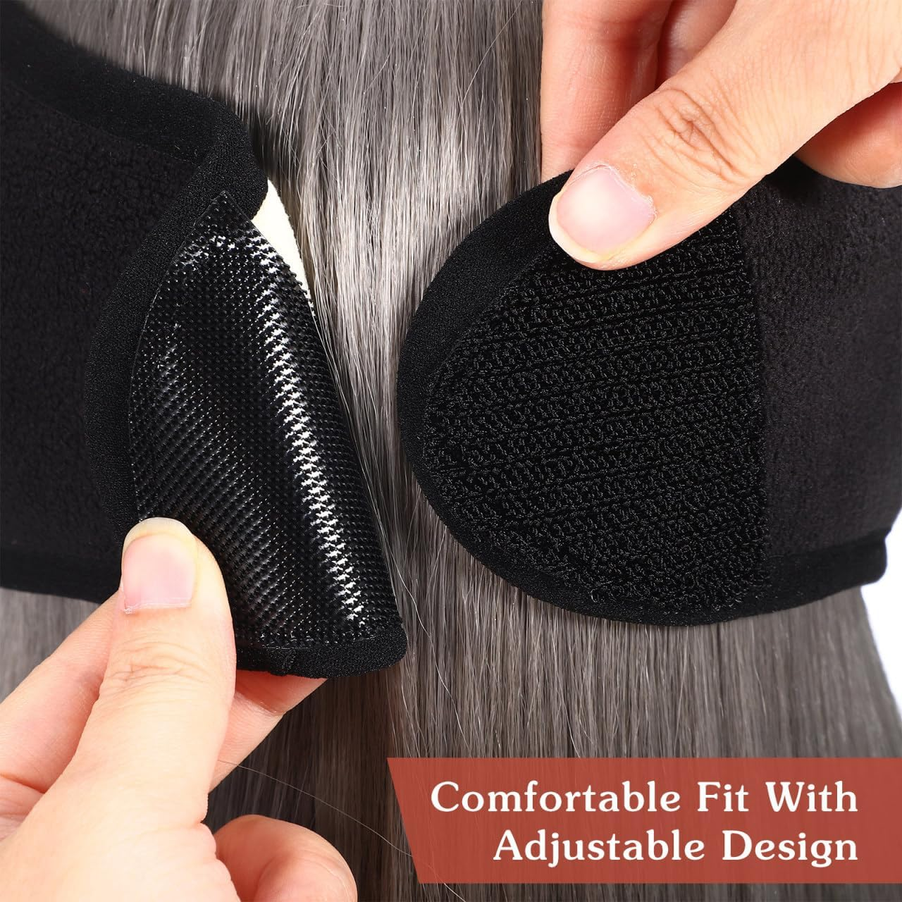 Totority Adjustable Sleeping Earmuffs, 2-In-1 Head Adjustable Sleep Earmuff Headband, Winter Ear Warmers for Men and Women, 2-In-1 Ear and Eye Mask, Comfortable Soft Eye Mask image number 1