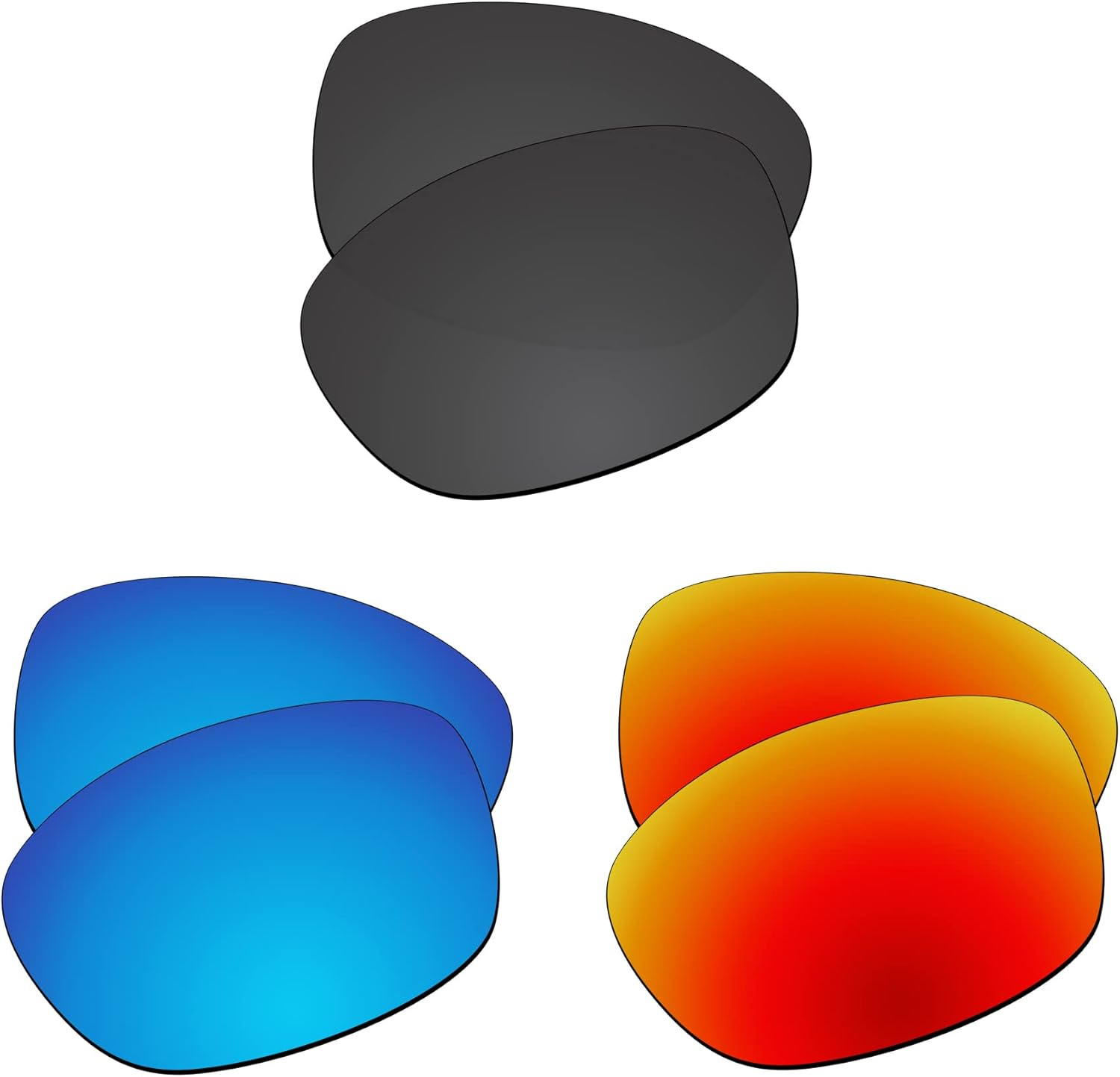 Ezreplace Lenses Replacement for Oakley Pit Bull OO9127 Sunglasses (Polarized Lenses)