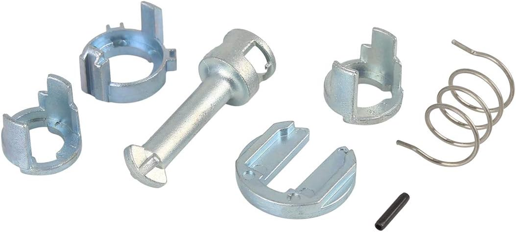 X AUTOHAUX Barrel Door Lock Cylinder Repair Kit for BMW X5 E53 2000-2006 Metal image number 1