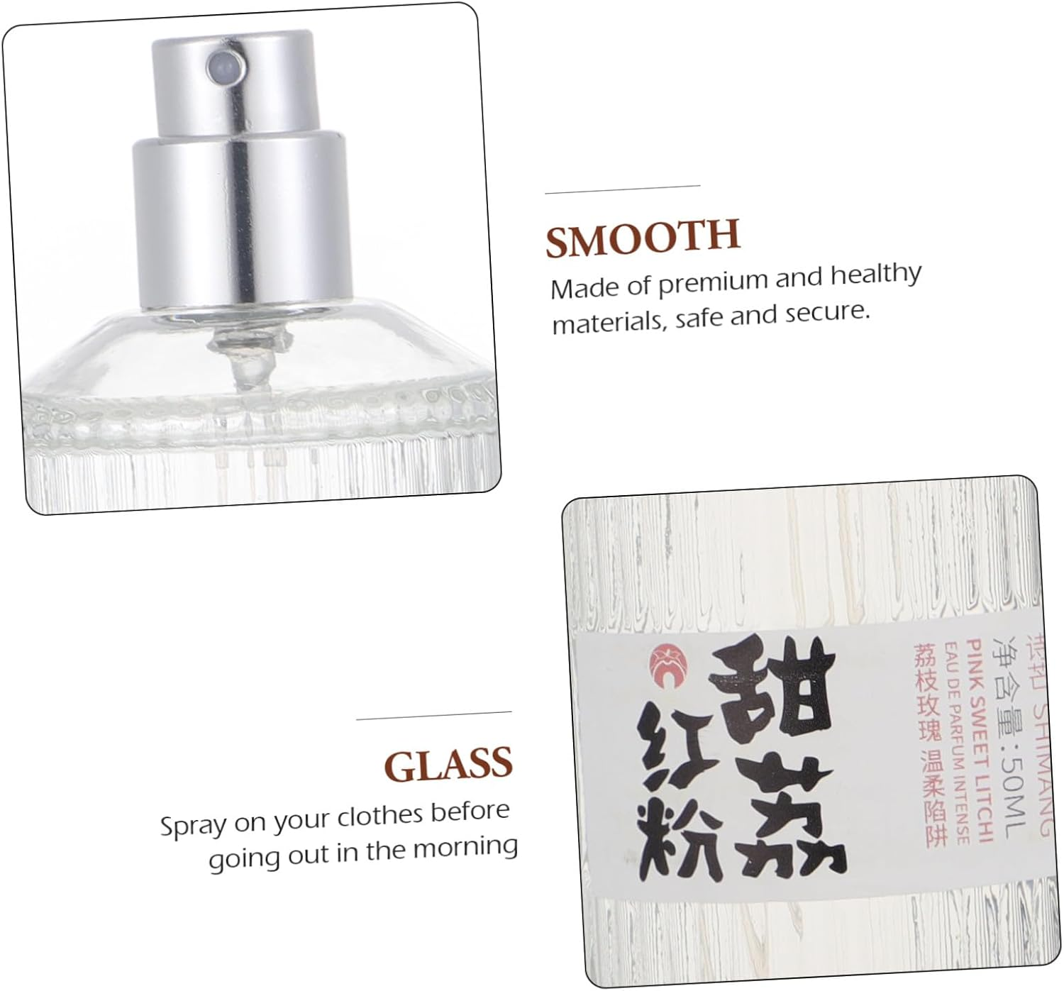 Portable Perfume Spray for Women and Men Fresh Fragrance Travel-Friendly Japanese Style Cologne Suitable for Home and Giving image number 1