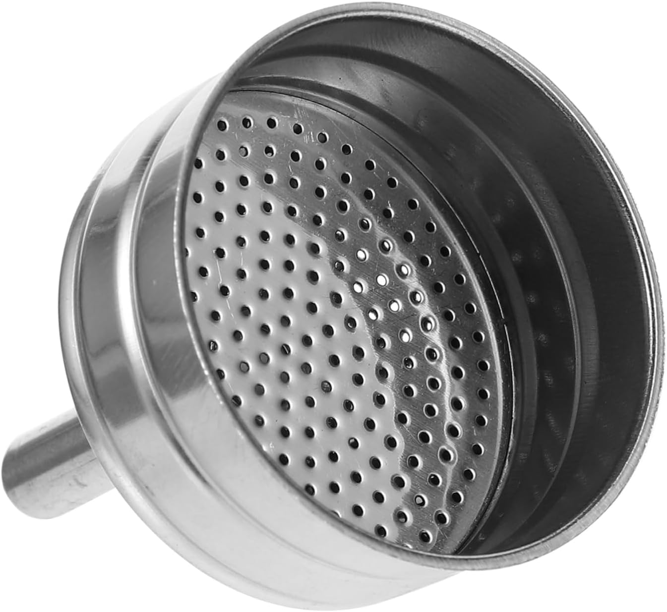 Hoement Reusable Stainless Steel Pot Funnel Easy Cleaning Coffee Filter Dripper Filter Cup Tea Slag Funnel image number 6