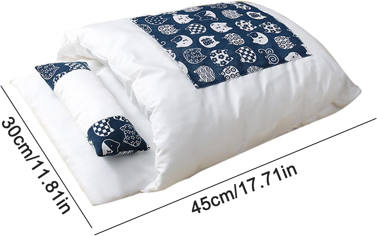 Cat Bed - Pet Bed | Cat Sleeping Bag | No Deformation Pet Bed, Detachable & Washable Sleep Zone Cuddle Cave, Cozy and Comfortable Cat Sleeping Bag, Cuddle Cave for Indoor Puppy & Kitten image number 2