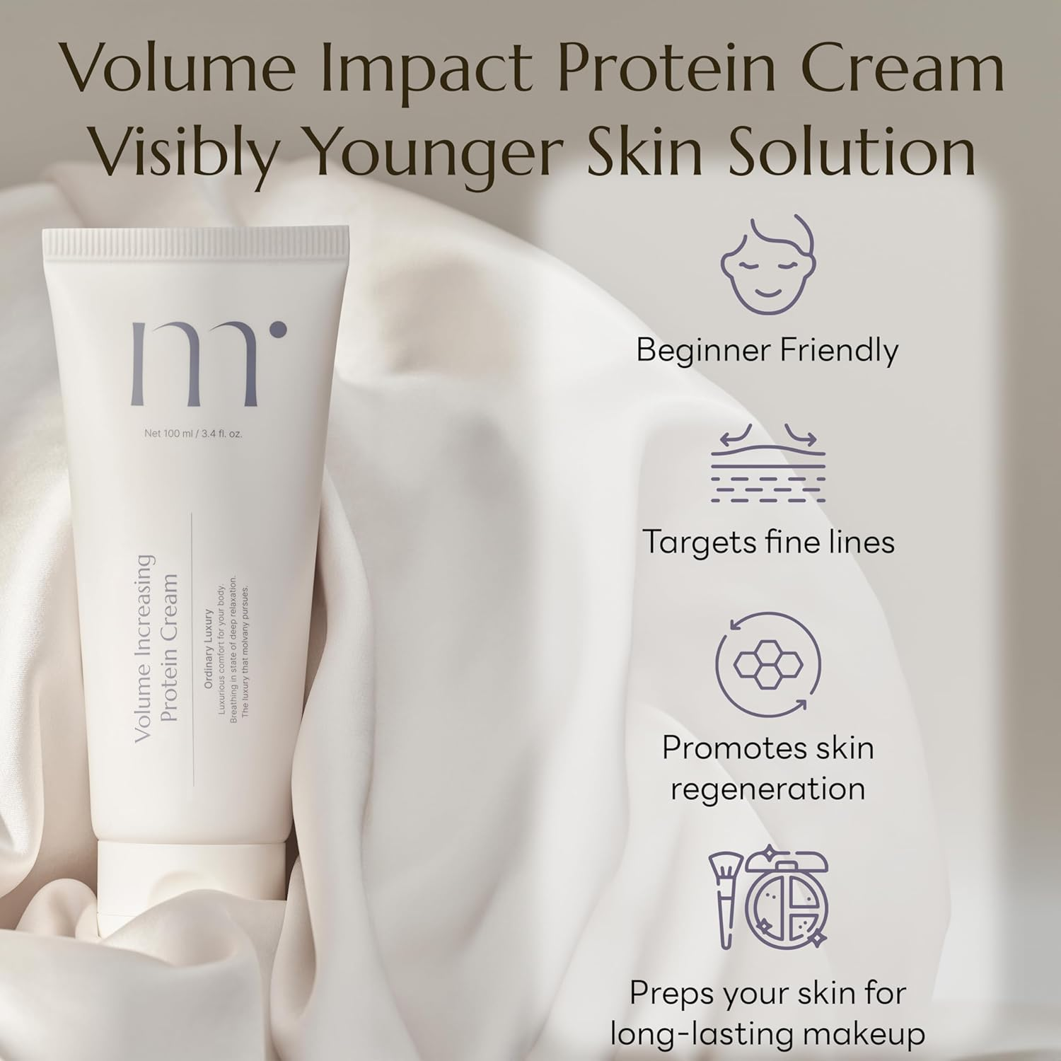 Molvany Volume Increasing Protein Face Cream 100 Ml image number 5