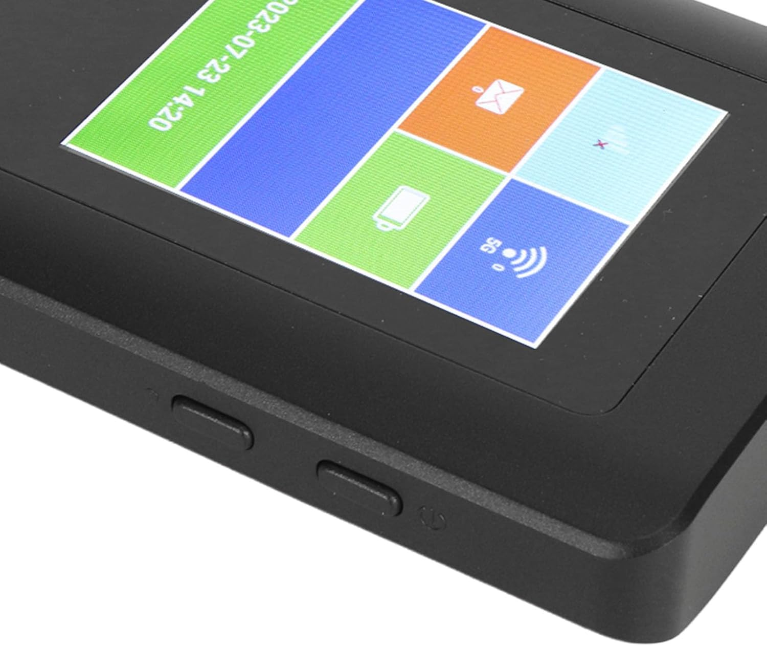 Australia 5G Mobile Wifi Router, Dual Band 2.4G 5.8G Support 16 Users Portable Travel Hotspot Wifi Device, Portable Wifi Router with Nano SIM Card Slot, 4000Mah Battery, MTK MT6833 image number 4