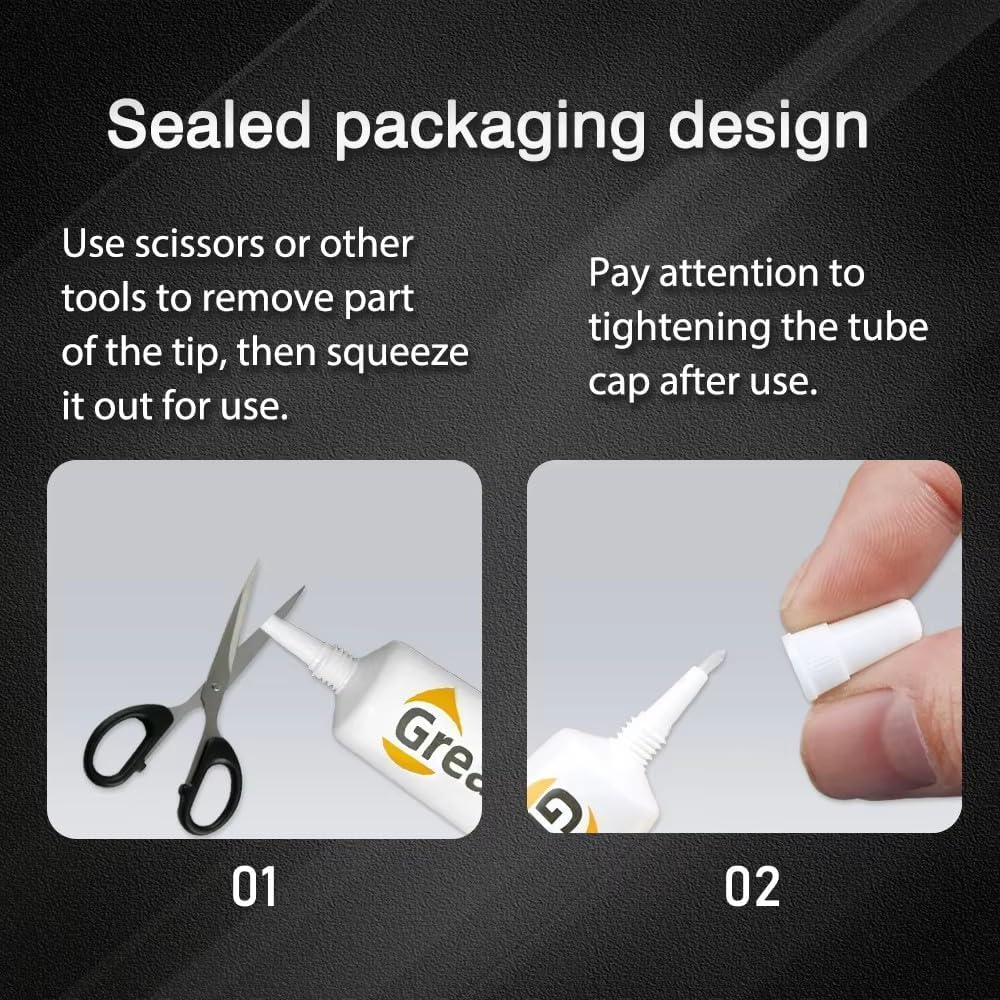 2Pcs 3D Printer Parts Gear Grease Lubricant Guide Rail Grease for Bambu Lab X1C/A1/A1 Mini/P1S/P1P/ K1/K1 Max 3D Printer Accessories image number 1