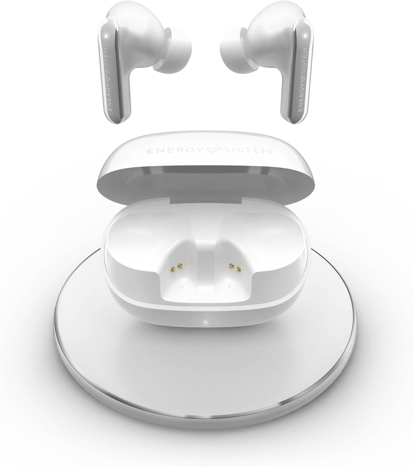 Energy Sistem Serenity ANC Ultra - Bluetooth Headphones with Hybrid Noise Cancelling ANC up to -35 Db, 25 Hours Battery Life, Qi Wireless Charging, IPX4 Waterproof and Recycled image number 6