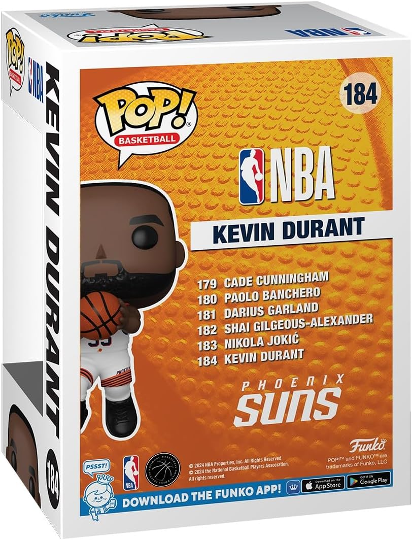FUNKO POP! NBA: Suns - Kevin Durant image number 2