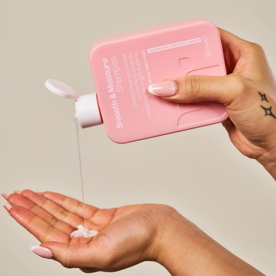 Keratin Revolution Smooth & Moisture Shampoo 300Ml image number 4