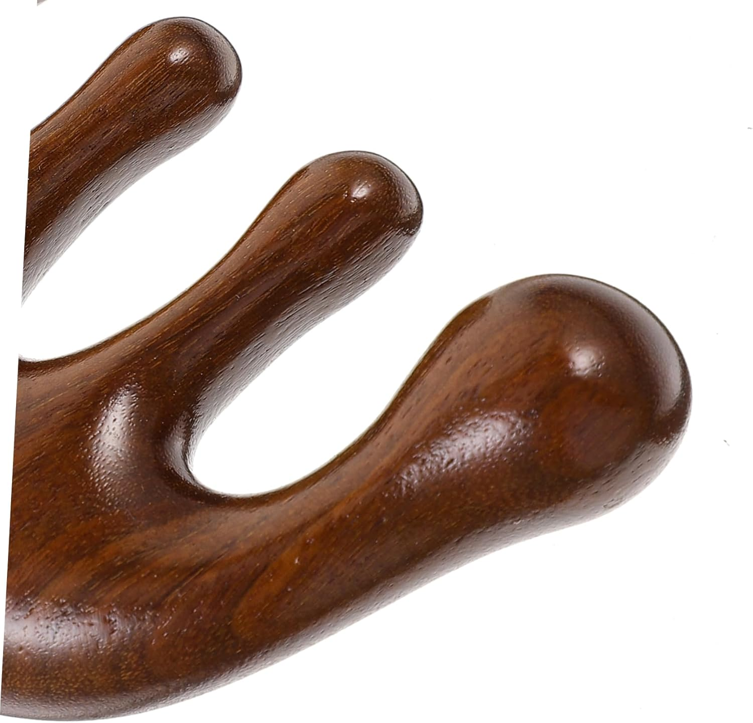 Gogogmee Wooden Massager Comb Compact Wood Craft Massage Tool Tension Promote Scalp Circulation for Home Travel Use Unique Polished Design image number 5