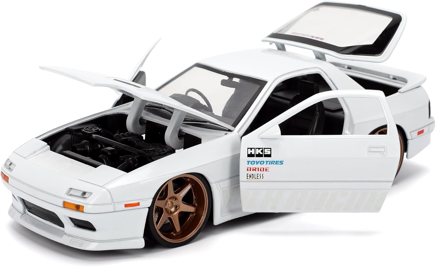 JDM Tuners - 1:24 1985 Mazda RX-7 (FC) Diecast Vehicle