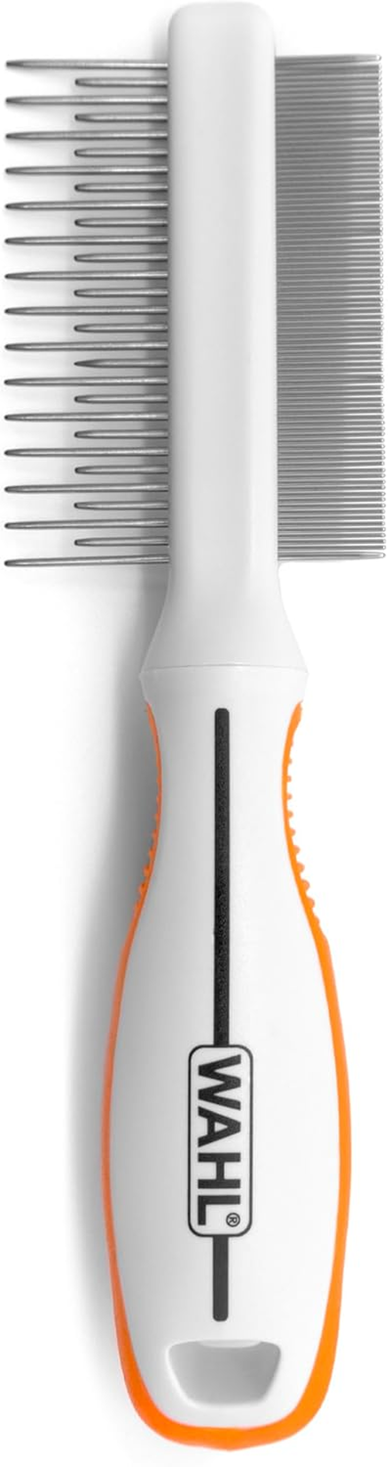 Wahl Animal White/Orange 2-In-1 Flea & Finishing Comb WE58913 image number 3