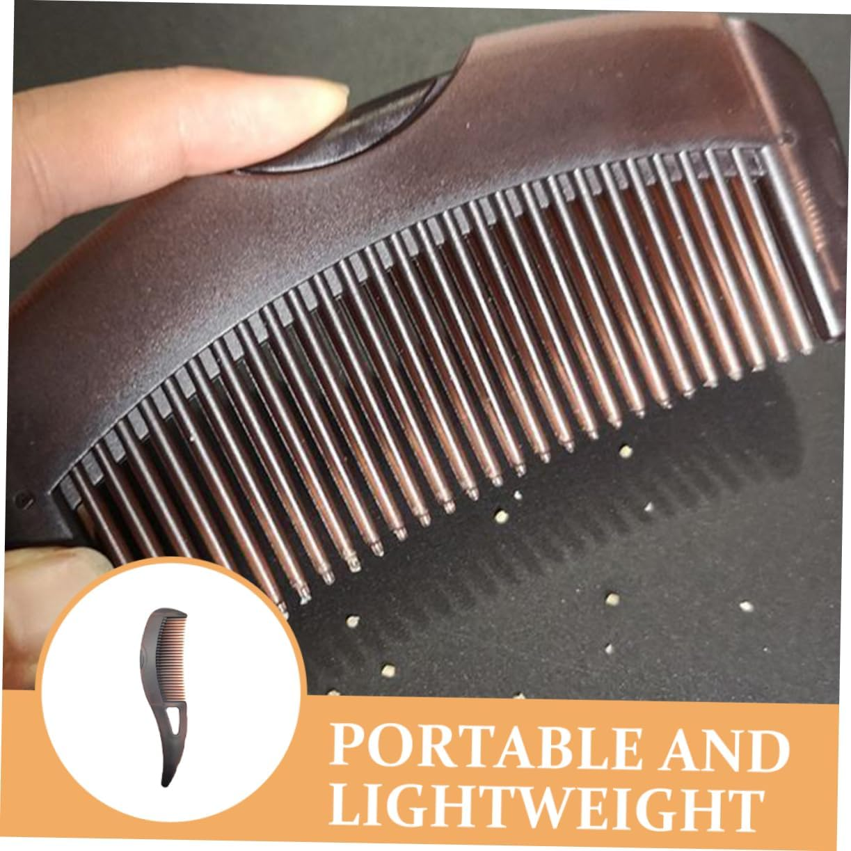 MUSISALY Multi-Function Hair Comb Massage Scalp Dandruff Comb for Women'S Long Hair