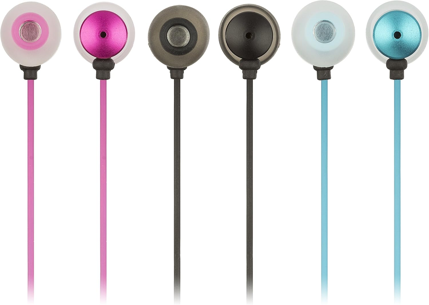 Kitsound Kit Sound Reviva Ace In-Ear Headphones with Mic Smartphone - Black KSACEMBK image number 6