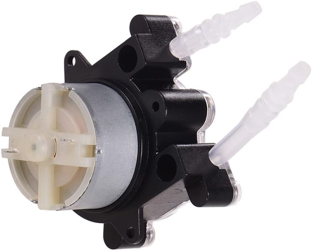 DC 6V DIY Dosing Pump Mini Peristaltic Dosing Head Self-Priming Function Large Flow 150Ml/Min for Aquarium Lab Chemical Analytical Water Liquid image number 2