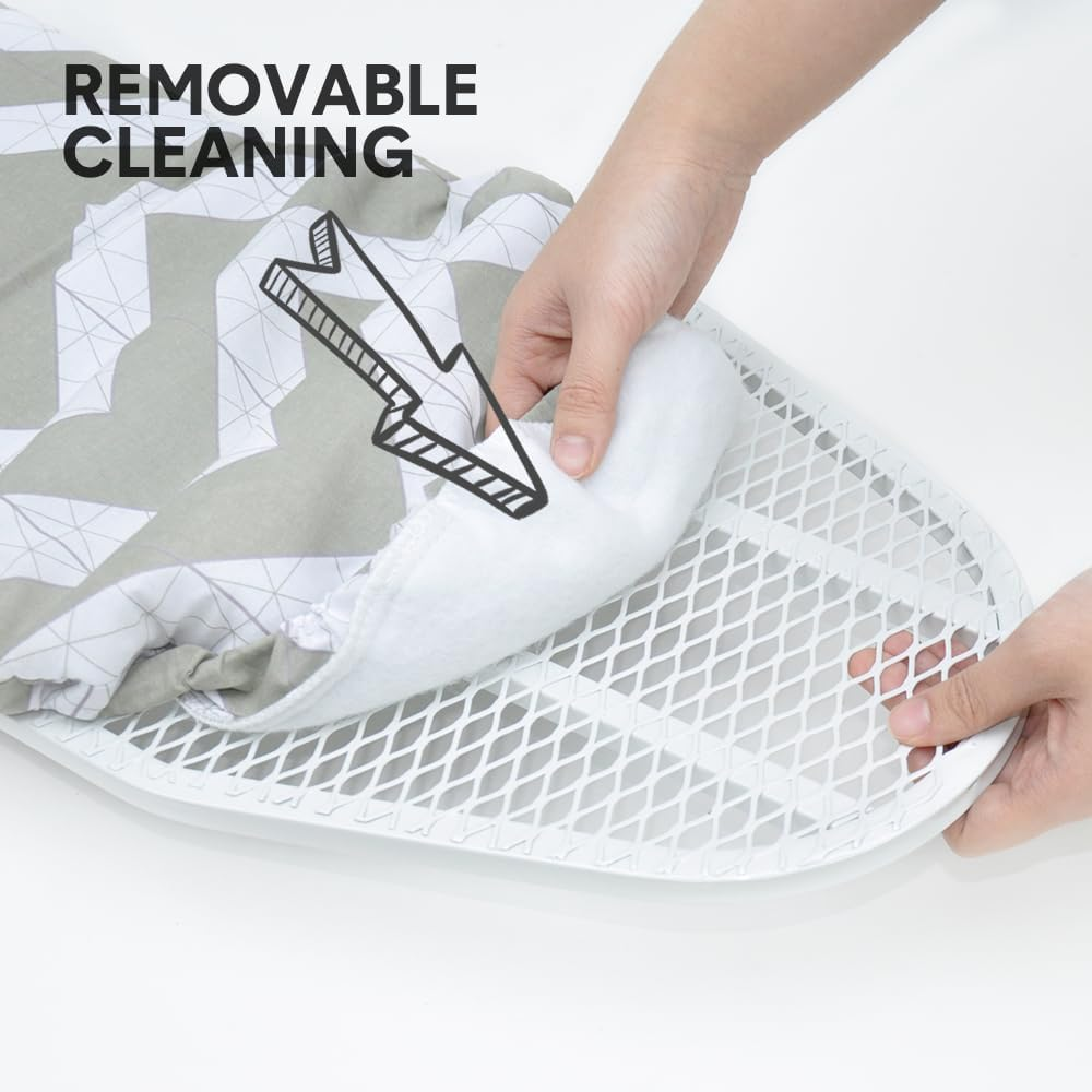 Yarra Supply Wall Mounted Ironing Board 180 Degree Rotatable, Space Saving Folding Iron Board, Heat Resistance Foldable Ironing Station for Home Apartment Small Space, 99Cmx30Cm image number 1