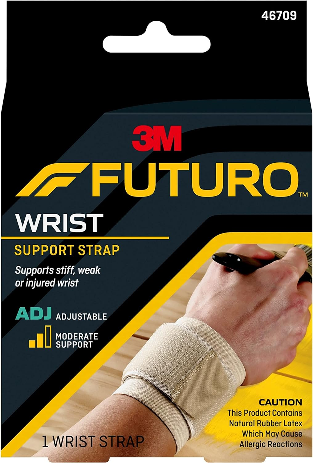 Futuro Adjustable Wrap around Wrist Support 46709EN image number 4