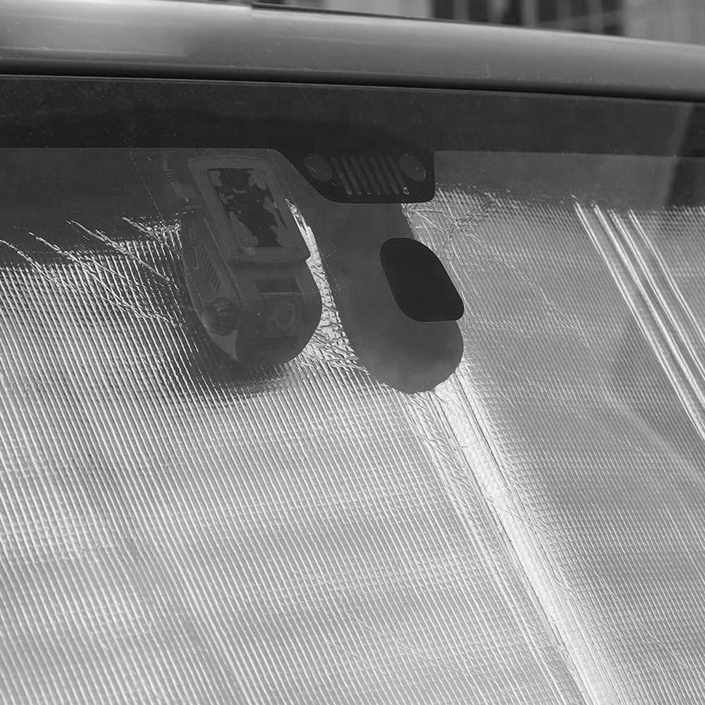 MAX COOL Windshield Sunshade Sun Shade Heat Shield Sun Visor Mat Suitable for Jeep Wrangler JK JKU 2007-2018 image number 6