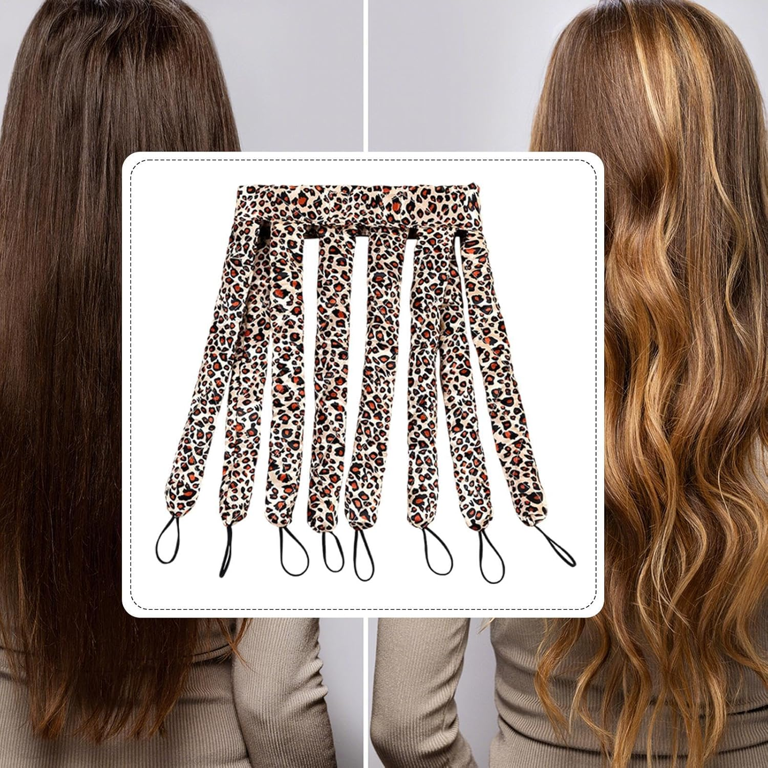 Heatless Curling Rods,Octopus Heatless Curler Sets - Flexible Curling Rods Heatless Curlers for Men, Women, Adults, Beauticians, Hairdressers image number 3