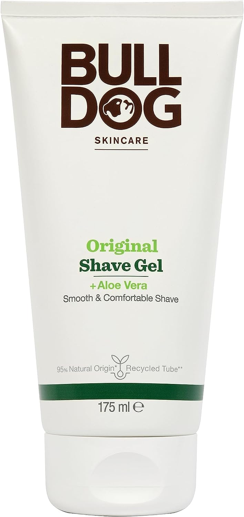 BULLDOG Skincare for Men - Original Shave Gel, Cooling Shave Gel, Clear, with Aloe, Camelina and Green Tea, 175Ml image number 4