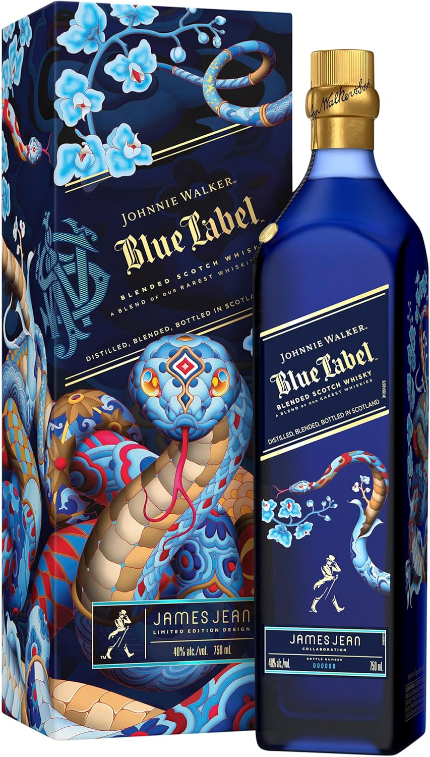 Johnnie Walker Blue Label Year of the Snake X James Jean Whiskey 750 Ml image number 2