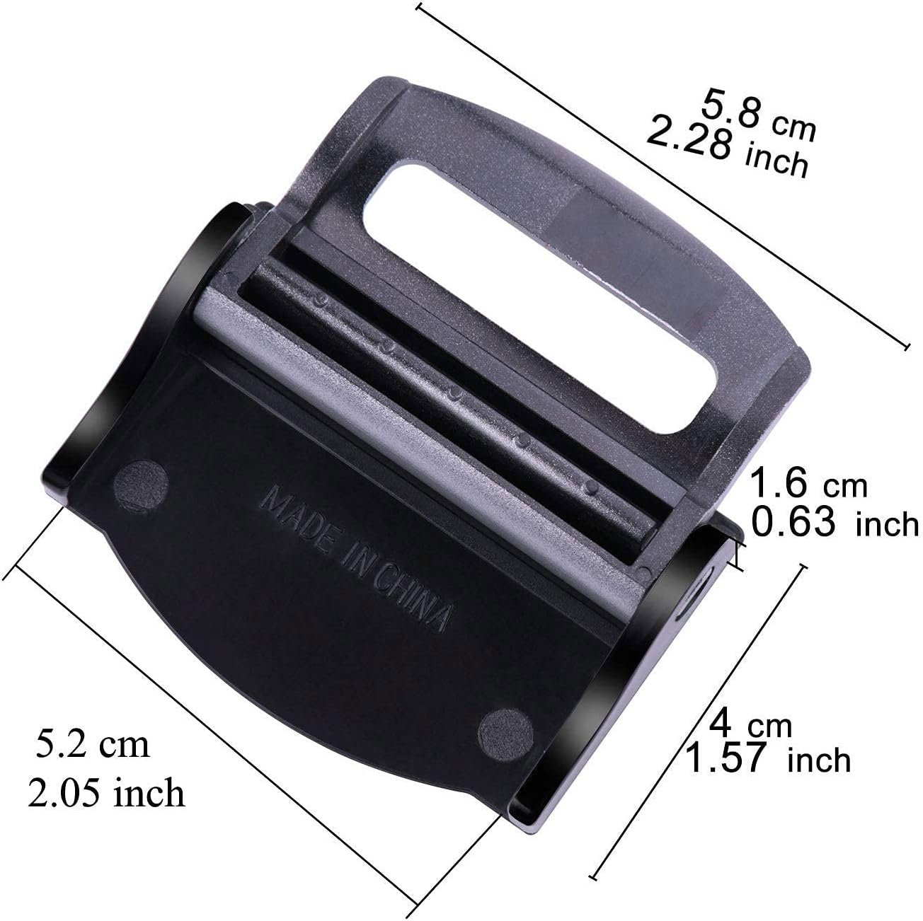 2 Pack Car Seatbelt Adjuster, Car Seat Belt Clip Stopper, Shoulder Neck Strap Positioner, Universal Plastic Lock Strap Clamp Auto Vehicle Clip for Kids and Adults (Black) image number 5
