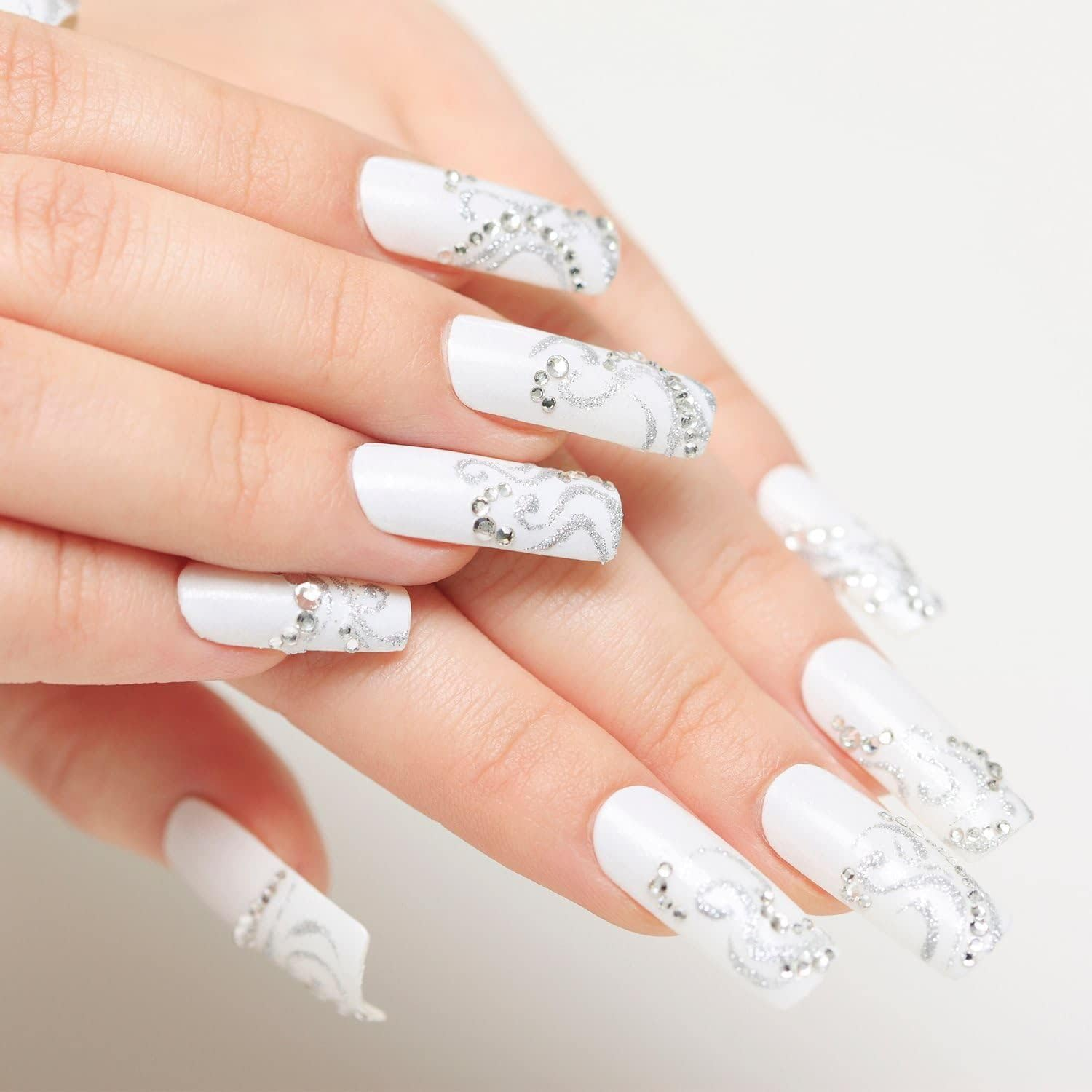 Rhinestones, Nail Gems - 2000 Pieces Flat Back round Crystal Bedazzling Kit with 6 Sizes (1.5-6 Mm), Tweezers and Picking Pen for Crafts, Nail, Face Art, Clothes, Shoes, Bags DIY