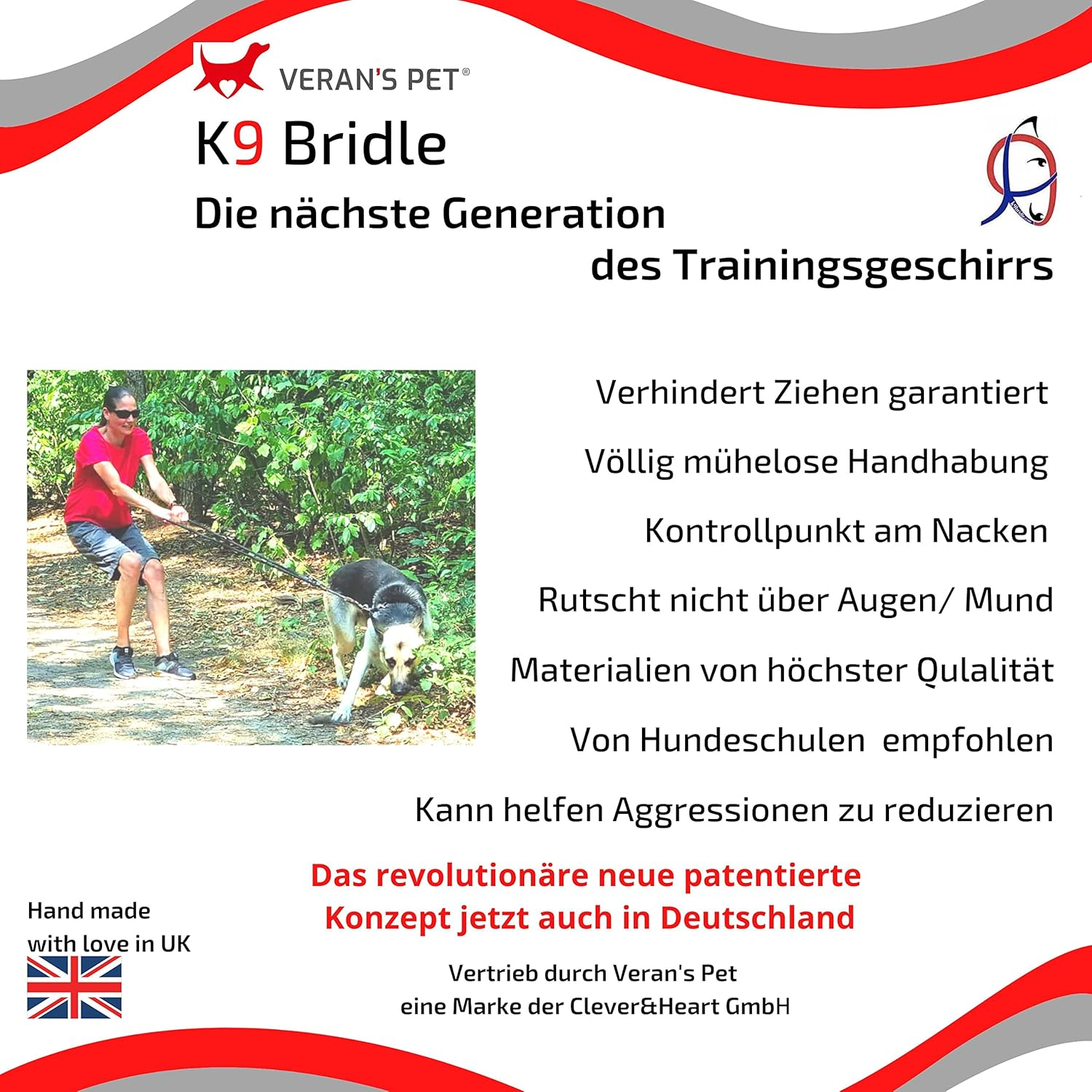 Premium Dog Harness &ndash; Training Collar Lovely Anti-Pull Harness Guaranteed Reduces Aggression Anti-Bark Collar Head Holster for Small to Large Dogs Black image number 1