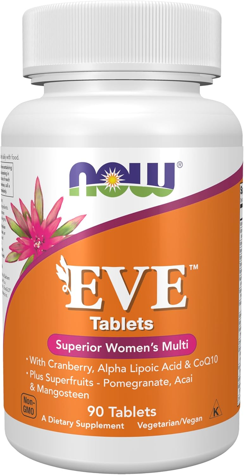 NOW Eve Women'S Multivitamin, 90 Tablets image number 6
