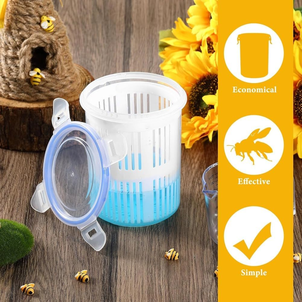 Varroa Mite Detection Jar Andmeasuring Cup Leakproof Varroa Easy Check Helps Beekeepers Easily Count Andmonitor image number 4