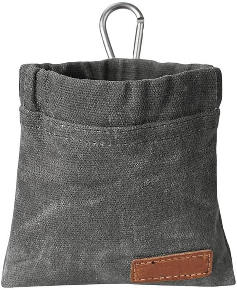 Dog Treat Bags Training Pouch Portable Puppy Dog Training Treat Pouch Auto Closing Pet Snack Reward Pocket Dog Food Dispenser Treat Pouches for Pet Training Travel or Outdoor Use (Light Green)