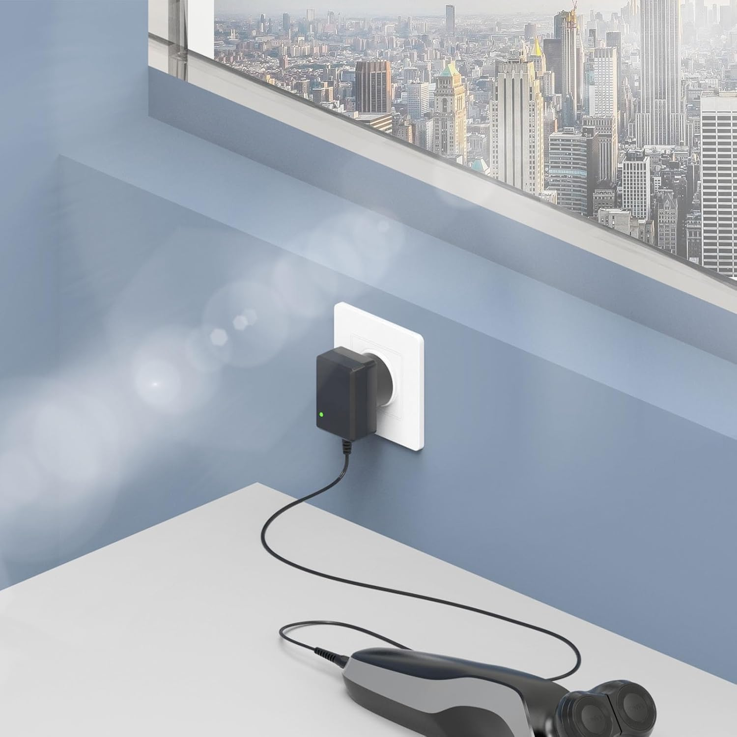 15V Shaver Charger for Philips HQ8505 7000 5000 3000 Series Mg5750 Mg7790 MG7 S1560 Electric Razor Trimmer Adapter Cable Replacement for Philips AT810/41 AT830 BT5210/42 BT7215/49 PT724/41 PT730/41 image number 1