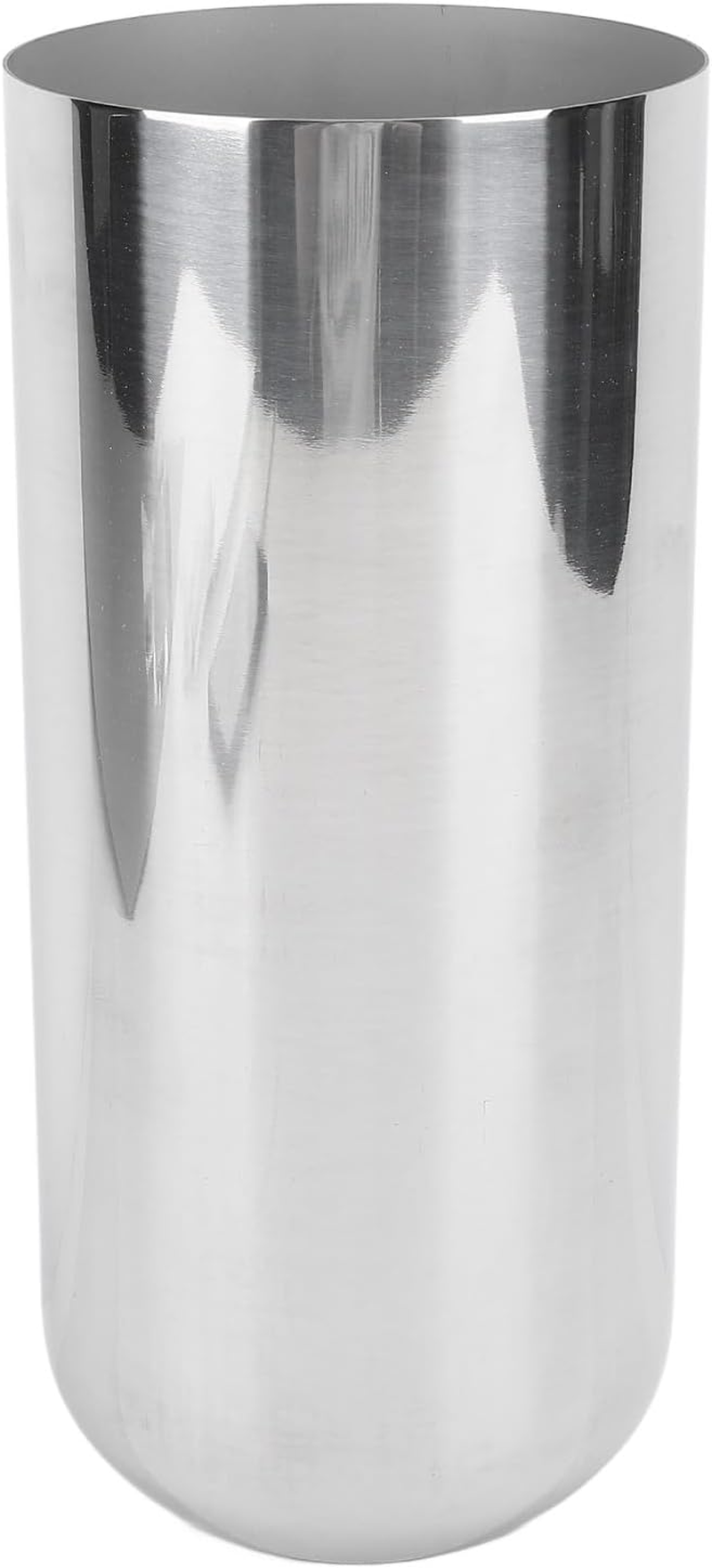 Metal Flower Vase, Stainless Steel Tabletop Silver Vase Holder for Wedding Birthday Anniversary Ceremony Event, Ideal for Countertop Home Decor image number 1